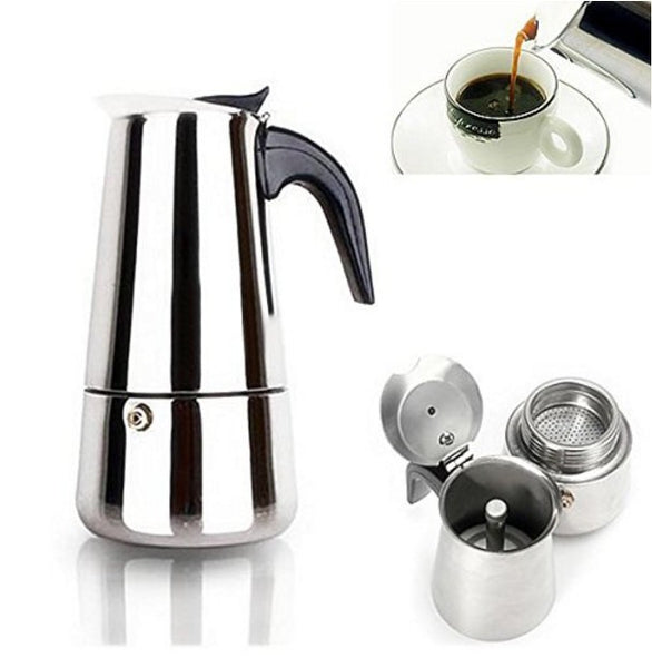 Stainless Steel Coffee Maker Percolator Stove Top Pot