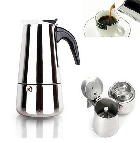 Stainless Steel Coffee Maker Percolator Stove Top Pot