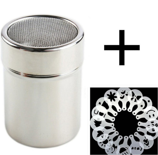 FoodyMine Stainless Steel Chocolate Shaker